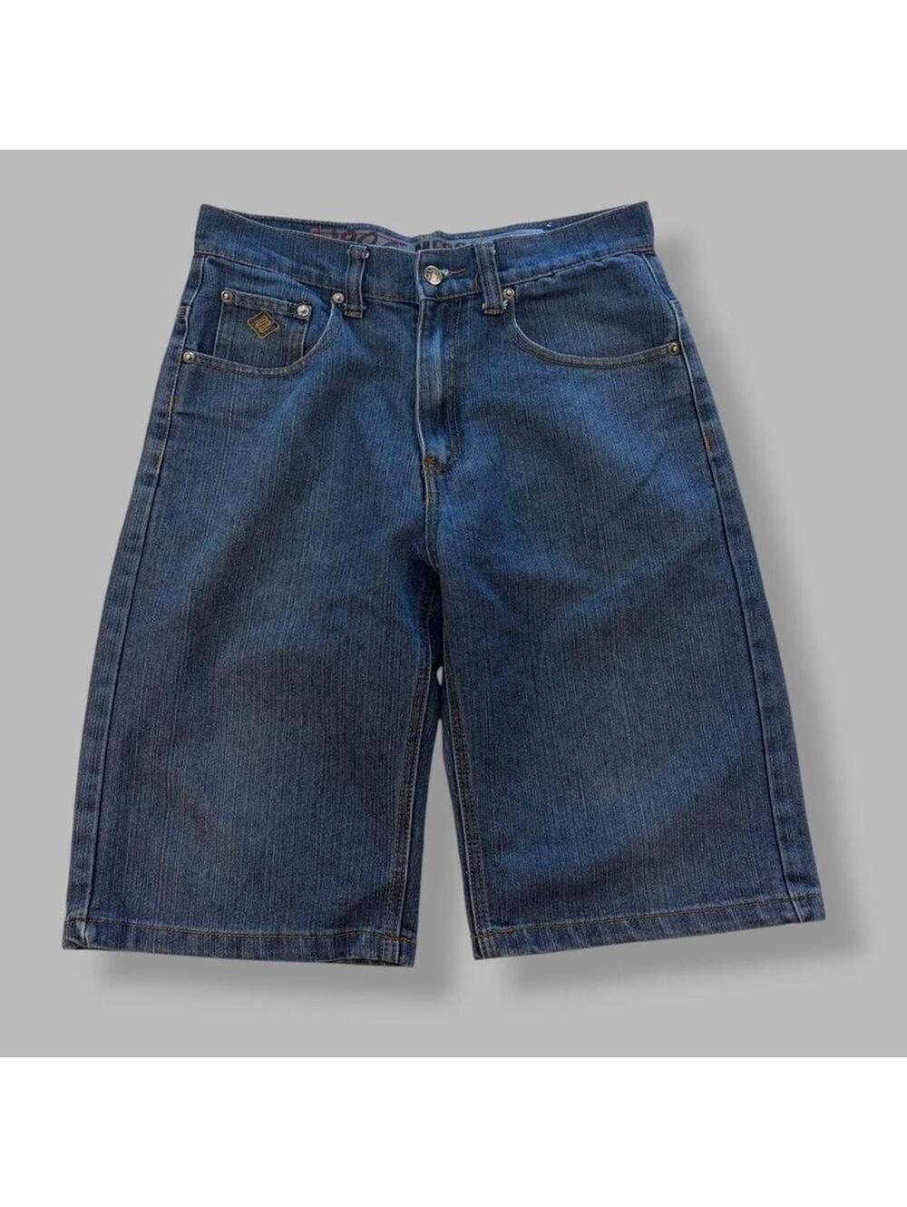 Y2K Mecca Dark Wash Jorts